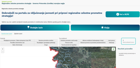 Spletni portal RCPS_zajem zaslona